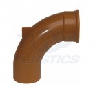 110mm Underground 90 Degree Rest Bend Single Socket