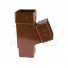 Square Line Brown 112 Degree Branch