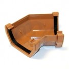 Square Line Caramel 135 Degree Gutter Angle