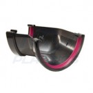 Deep Flow Black 135 Degree Gutter Angle