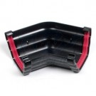 Ogee Black 135 Degree Gutter Angle