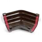 Ogee Brown 135 Degree Gutter Angle
