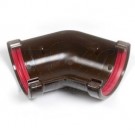 Half Round Brown 135 Degree Gutter Angle