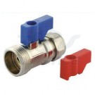 15mm x 3/4” Wash Machine Valve Red/Blue