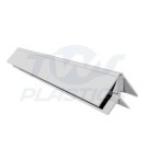 Shiplap And V-Groove Cladding Corner Trim 2 Part x 5m White