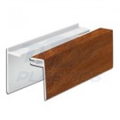 Woodgrain 2-Part U-Channel 5m