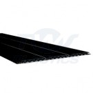 Black Gloss 300mm Hollow Soffit 10mm Cladding