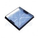Manhole Drain Cover 600mm x 450mm x 46mm Internal Sealed Cover