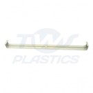 Fascia Board Joiner 600mm Double End White