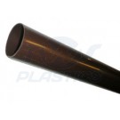 Half Round Brown Downpipe 4m