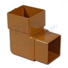 Square Line Caramel 90.5 Degree Offset Bend