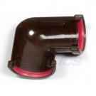 Deep Flow Brown 90 Degree Gutter Angle