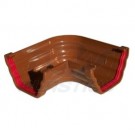 Ogee Caramel 90 Degree Gutter Angle