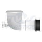 Opella 90 degree Fixed Space Saver WC Pan Connector