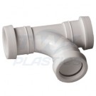 Pushfit Waste Pipe 40mm 90 Degree Swept Tee
