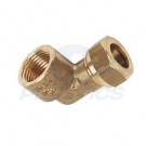15mm x 3/4” Comp Female Elbow