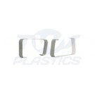 Rectangular Duct Channel Clips 1 pair
