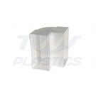 Rectangular Duct Virtical 90d Bend White