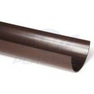 Half Round Brown 4m Gutter 