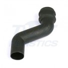 68mm Plastic Cast Iron Downpipe 150mm Offset