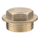 3/4" Brass Flanged Plug