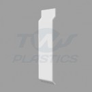 V-Groove Butt Joint Piece White (Each) 
