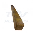Fascia Board Corner Double End Woodgrain 600mm