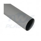 Half Round Grey 2.5m Down Pipe 