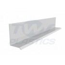 Shiplap And V-Groove Cladding Drip Trim x 5m White