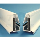6m Self Support Glazing Intermediate End Bar & End Cap