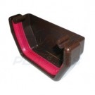 Square Line Brown Internal Stopend