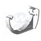 Half Round White Fascia Bracket