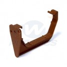 Square Line Caramel Fascia Bracket