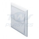 Gravity Flap Terminal Vent White 100mm