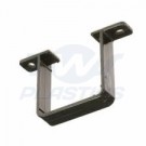 Square Line Brown Flush Downpipe Clip