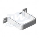 Square Line Flush Clip White