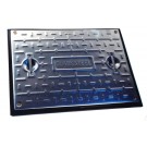 Manhole Drain Cover 600mm x 450mm Sealed Screw Down Cover & Frame 4trame 