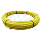 63mm x 50m Yellow MDPE Gas Pipe Pipe Coil