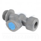 Grey 15mm Appliance Valve