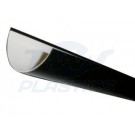 Half Round Black 4m Gutter 