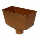 Rainwater Hopper Caramel