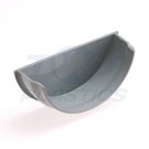 Half Round Grey Internal Stopend