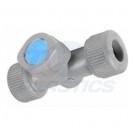 Grey 15mm Shut Off Valve