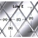 Diamond Lead Style & Dimms
