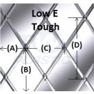 Diamond Lead Style & Dimms