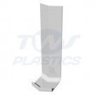 Fascia Board 135d Internal Corner White 