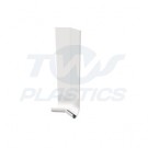 Bull Nose Magnum Fascia 135d External Corner White
