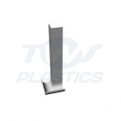 Bull Nose Magnum Fascia Internal Corner 300mm White