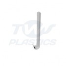 Bull Nose Magnum Fascia Joiner 600mm Double End White