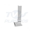 Ogee Fascia Board Internal Corner 300mm White